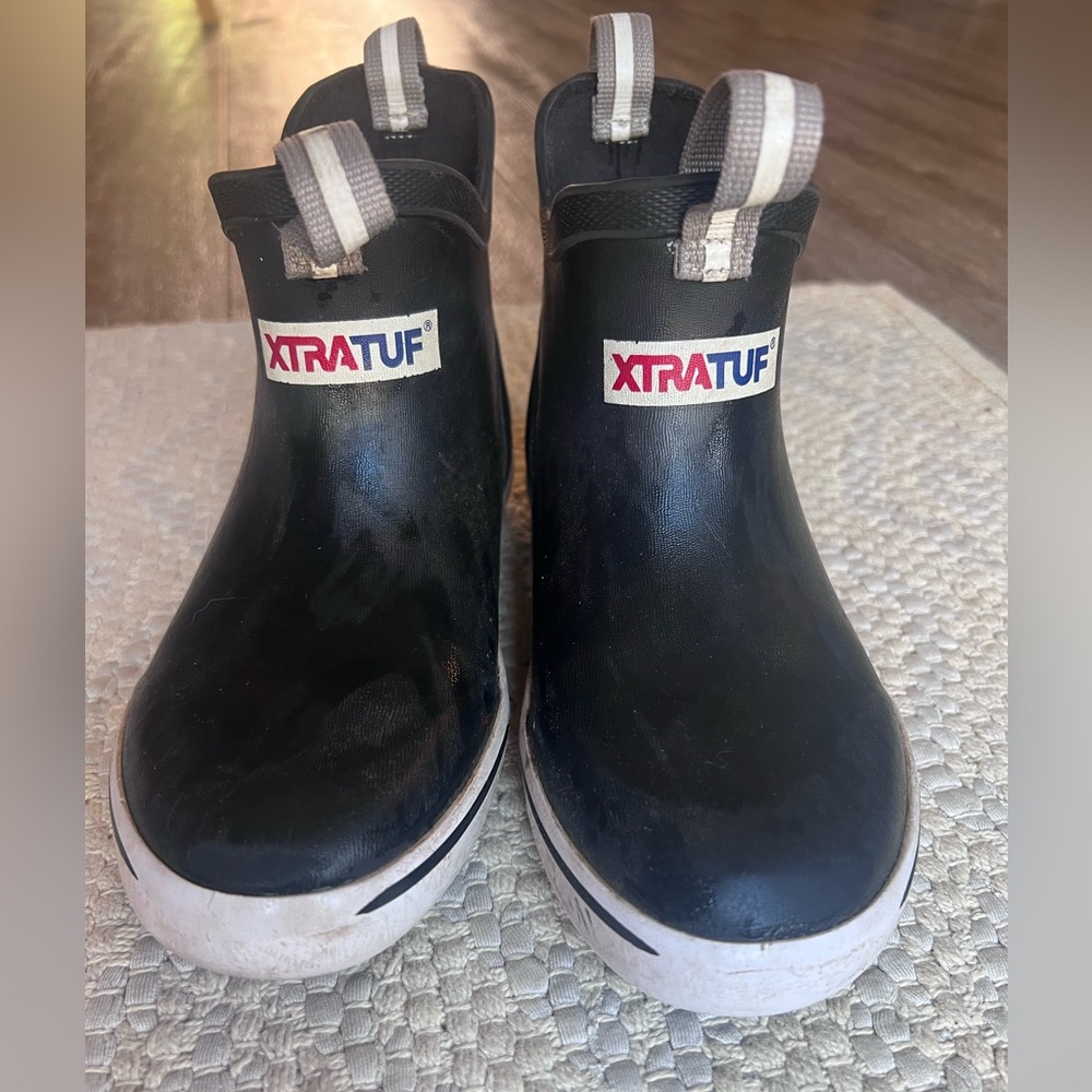 Kids Black Xtratuf Ankle Boots